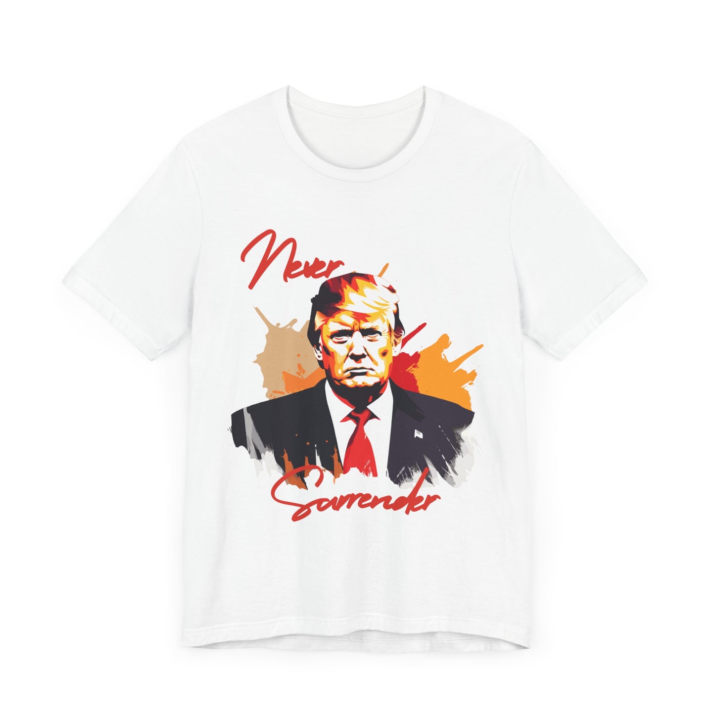 Trump Never Surrender - Unisex T-Shirt