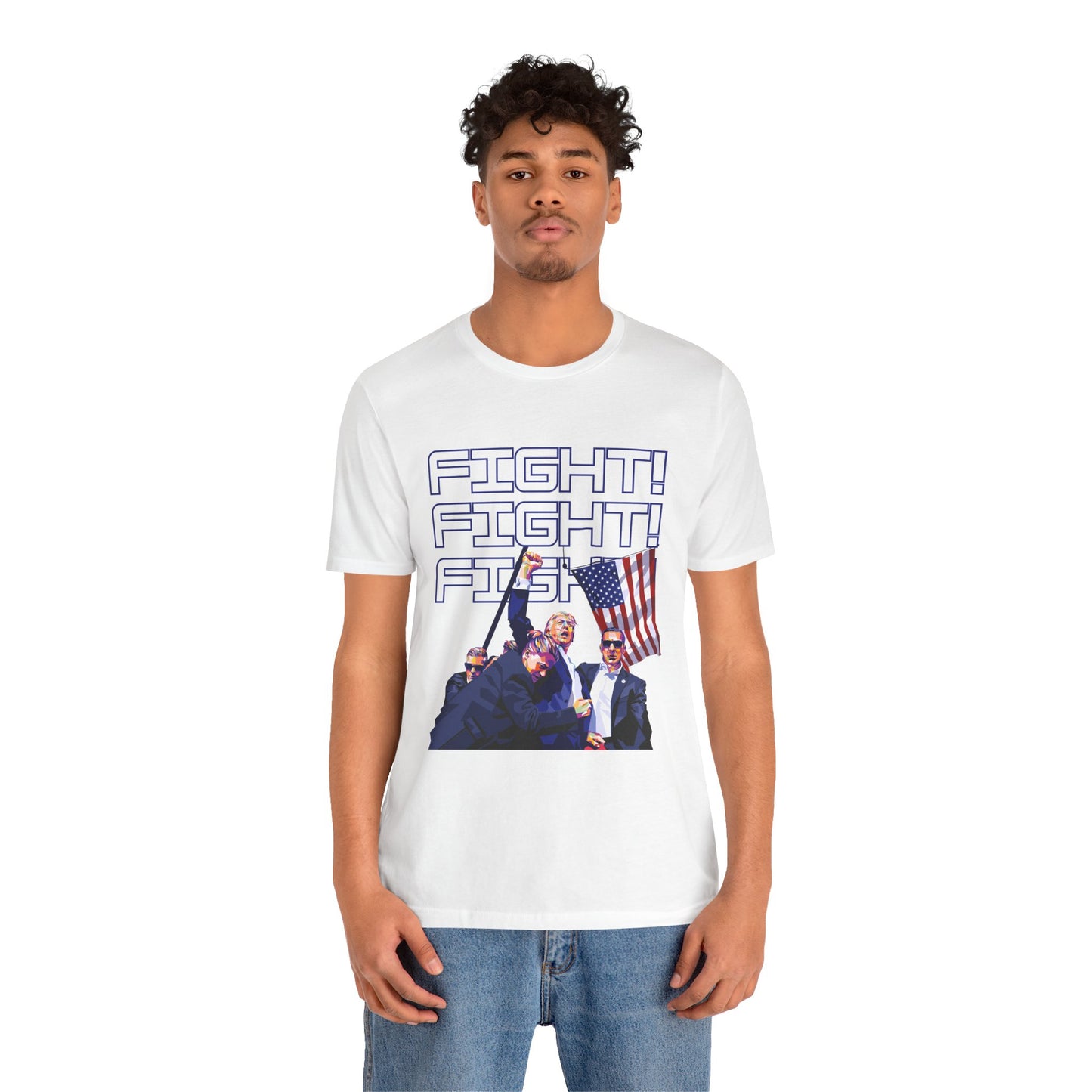 Trump Defiance FIGHT! FIGHT! FIGHT! I - Unisex T-Shirt