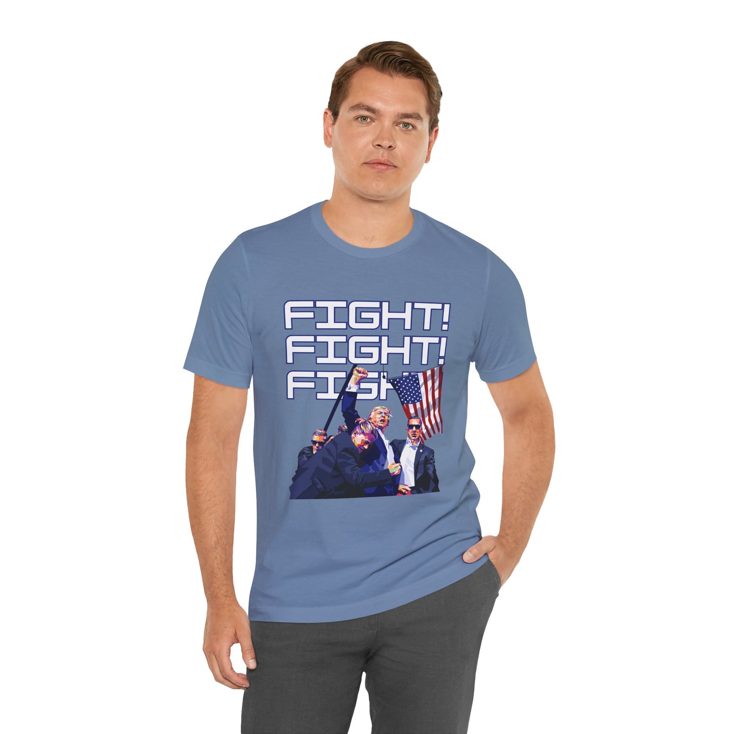 Trump Defiance FIGHT! FIGHT! FIGHT! I - Unisex T-Shirt