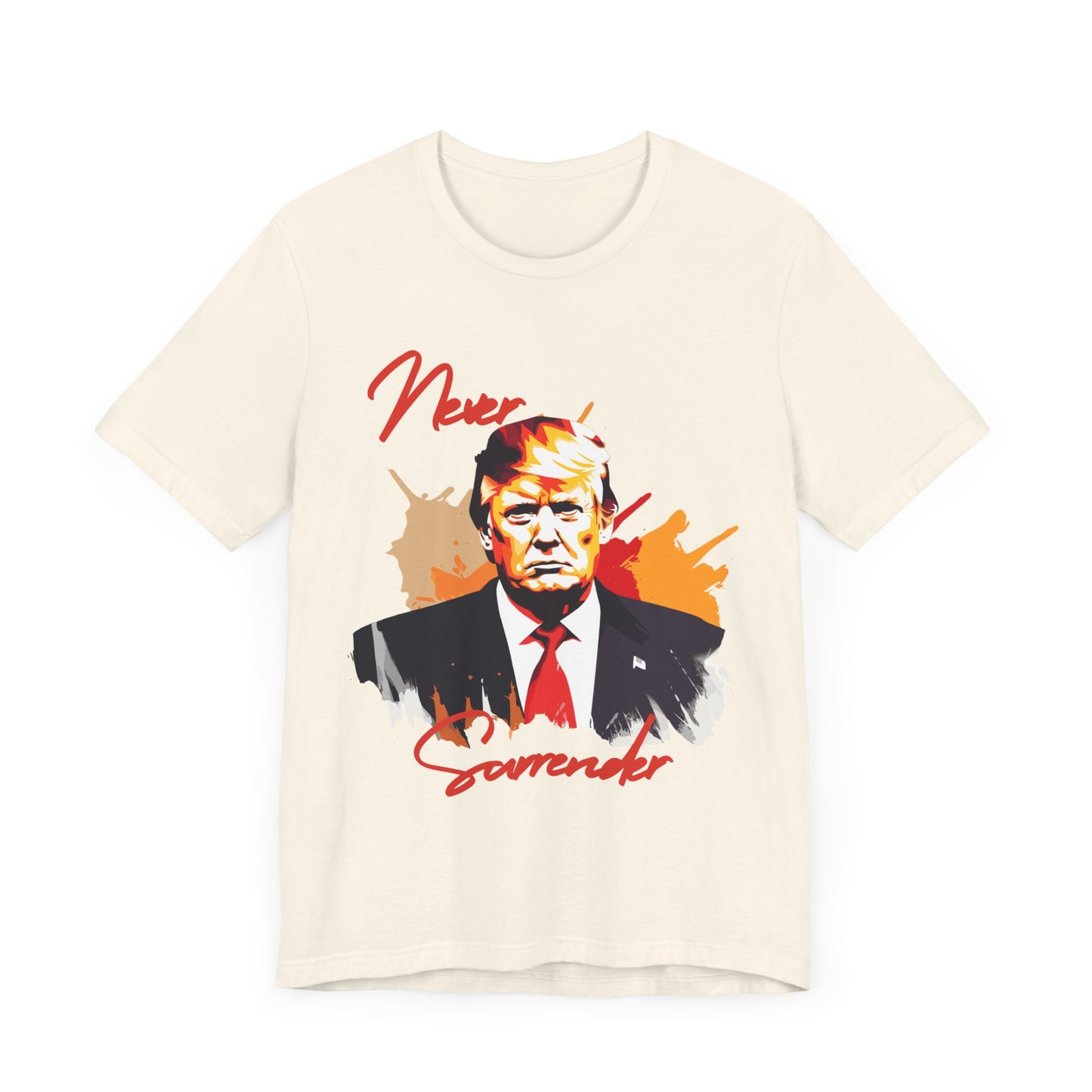 Trump Never Surrender - Unisex T-Shirt