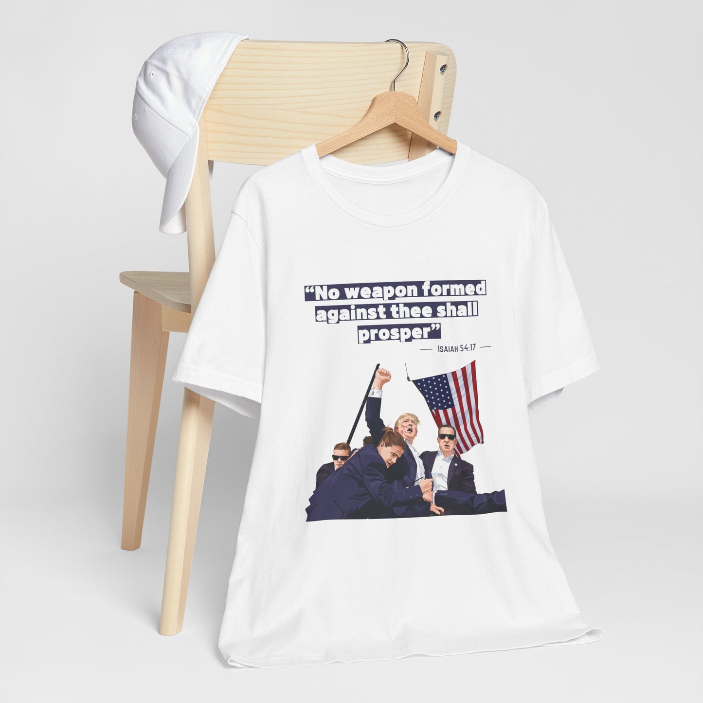 Trump Defiance [Isaiah 54:17] - Unisex T-Shirt