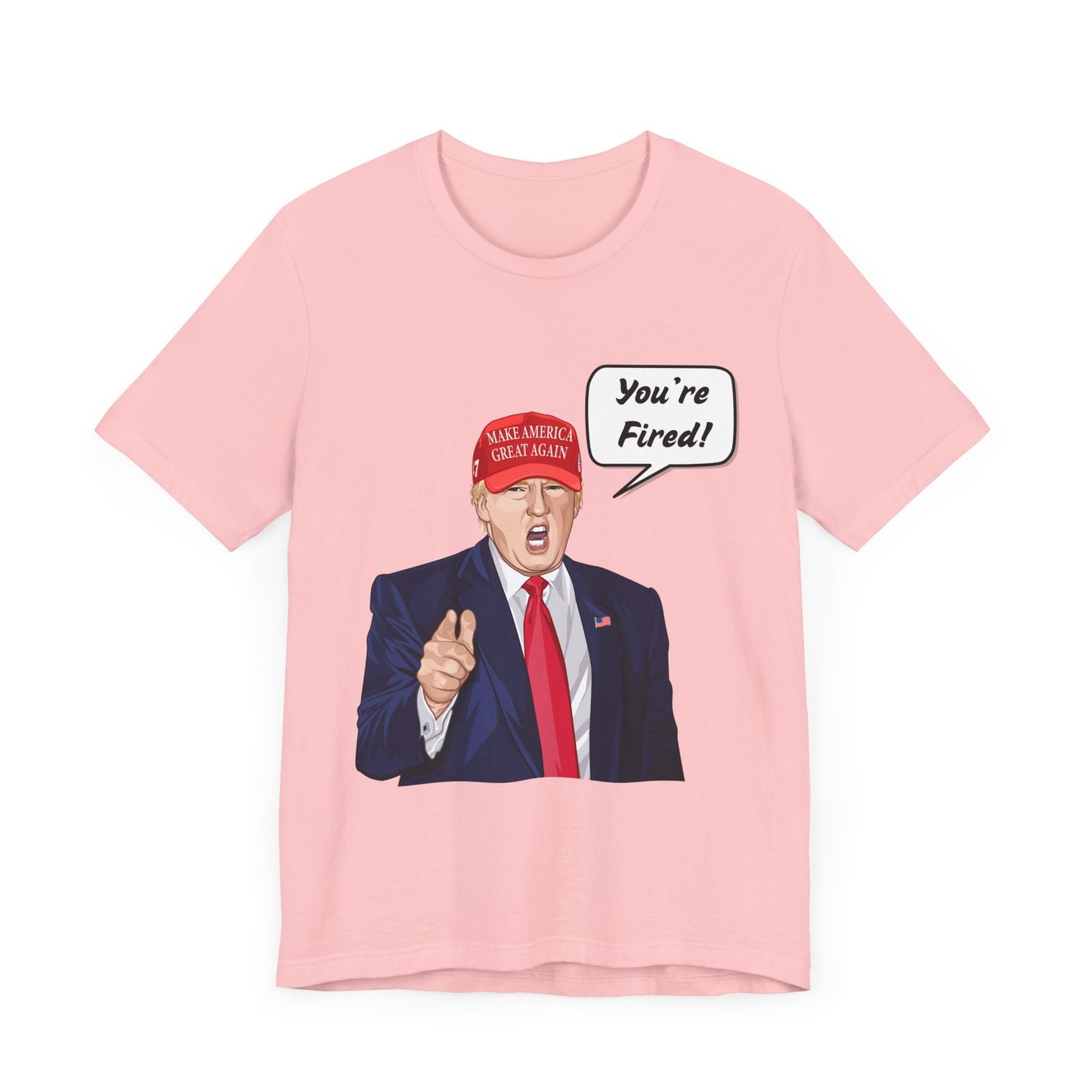 Trump "YOU'RE FIRED!" Cartoon Art I - Unisex T-Shirt