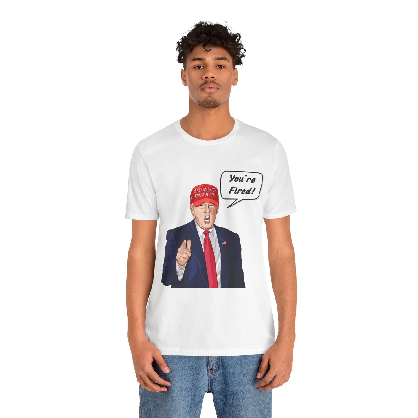 Trump "YOU'RE FIRED!" Cartoon Art I - Unisex T-Shirt