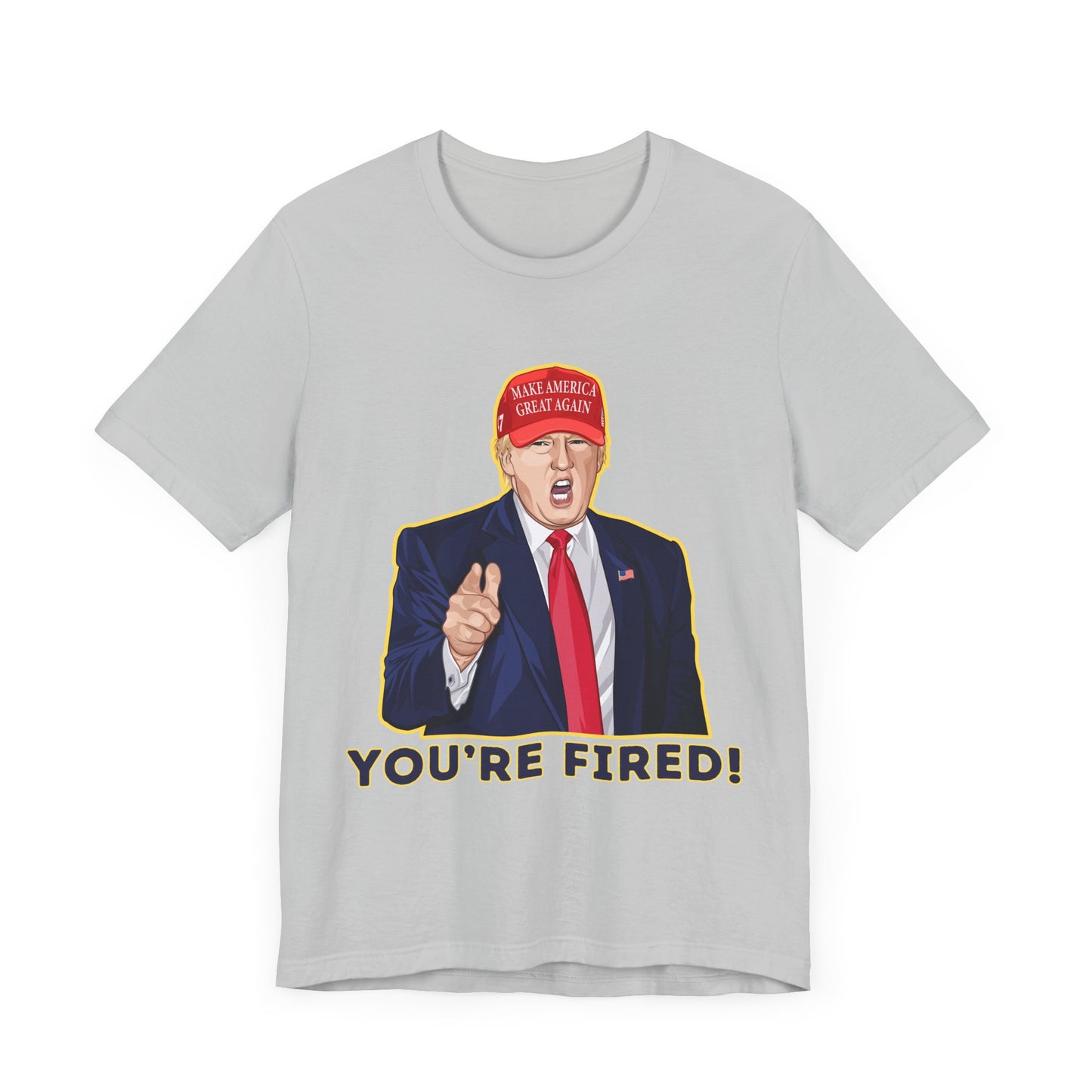 Trump "YOU'RE FIRED!" Cartoon Art IV - Unisex T-Shirt