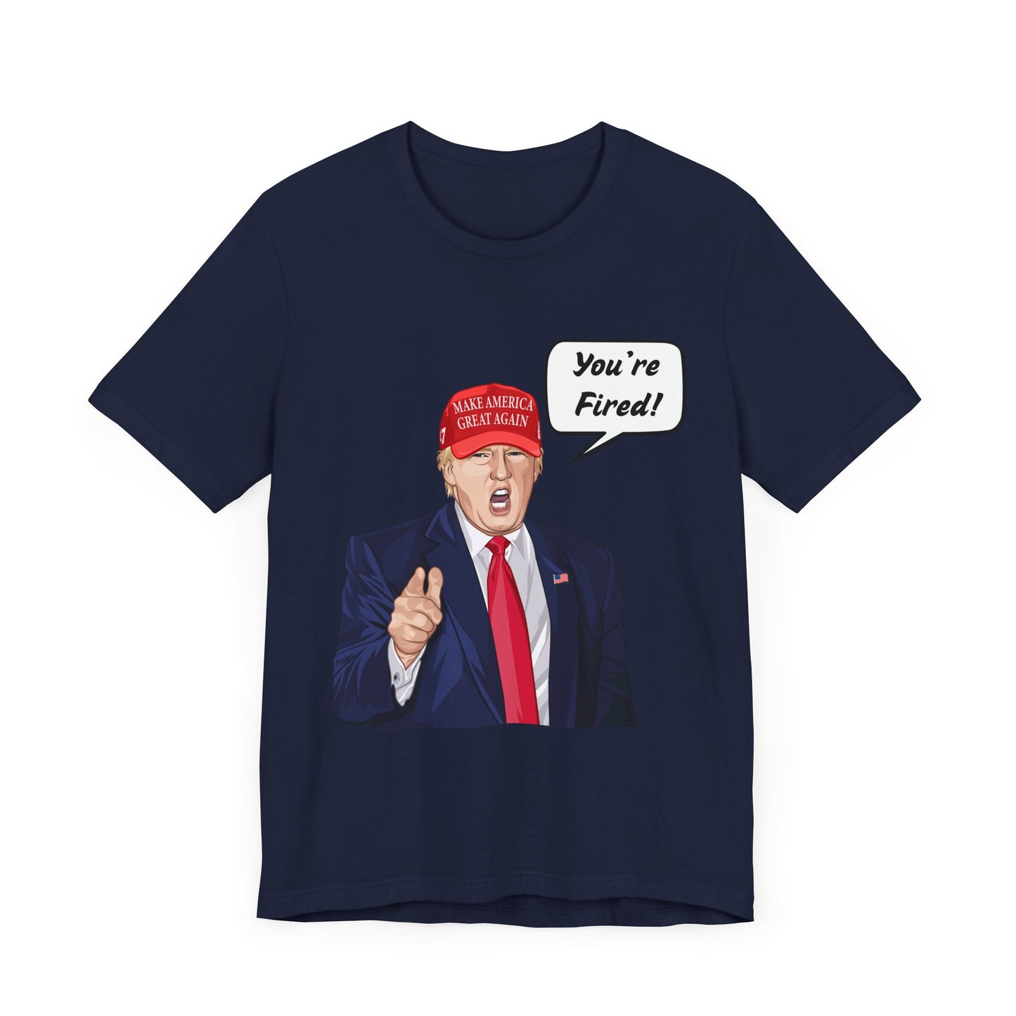 Trump "YOU'RE FIRED!" Cartoon Art I - Unisex T-Shirt