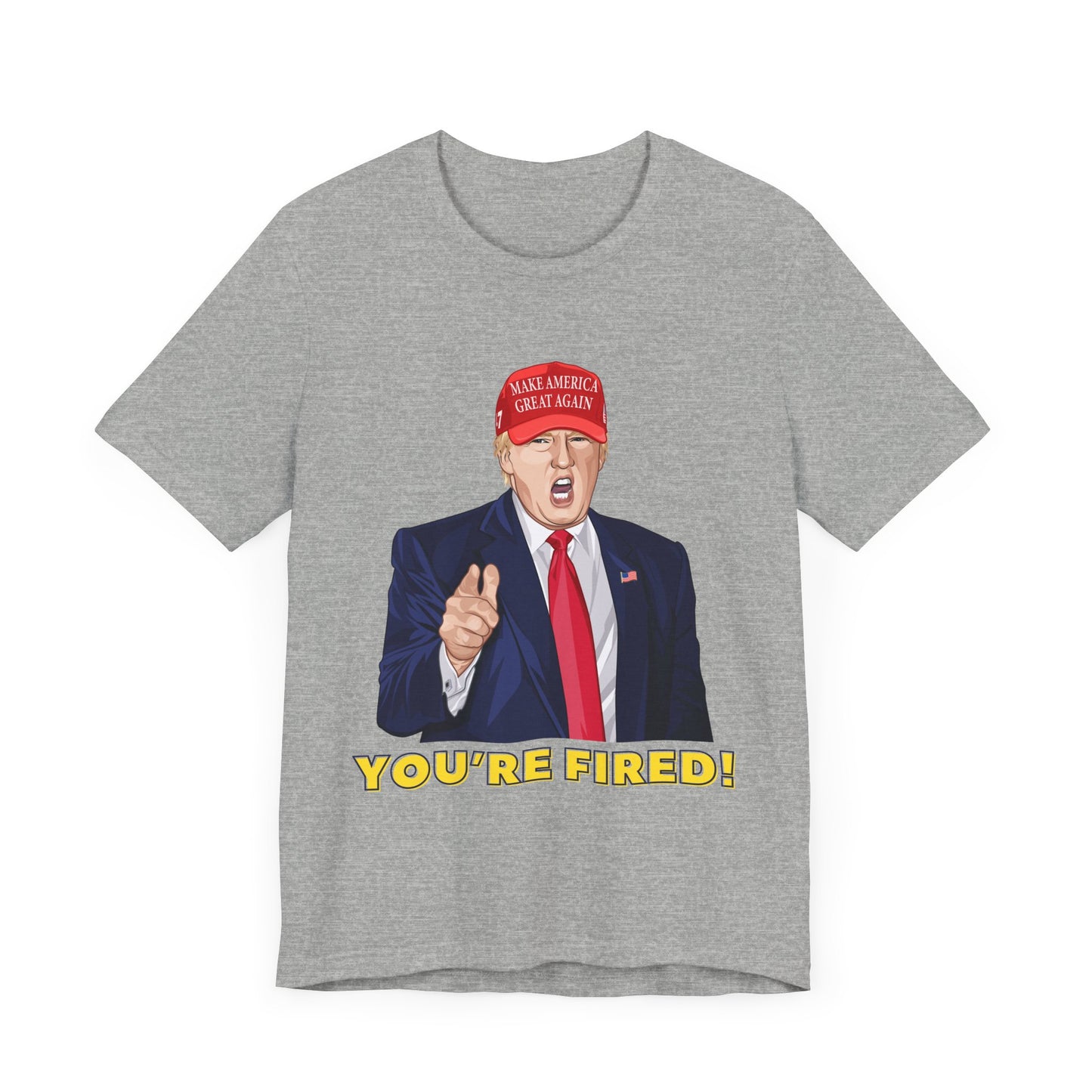 Trump "YOU'RE FIRED!" Cartoon Art V - Unisex T-Shirt