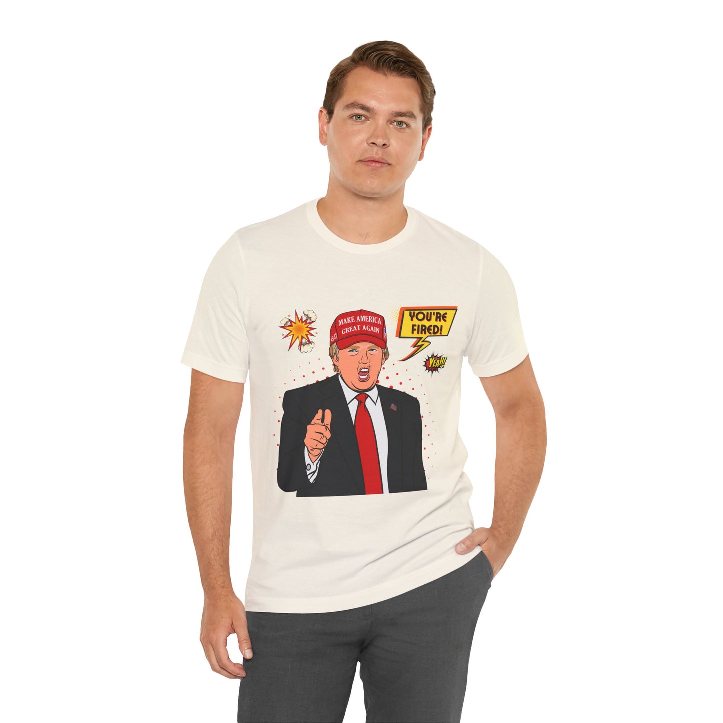 Trump "YOU'RE FIRED!" Pop Art III - Unisex T-Shirt