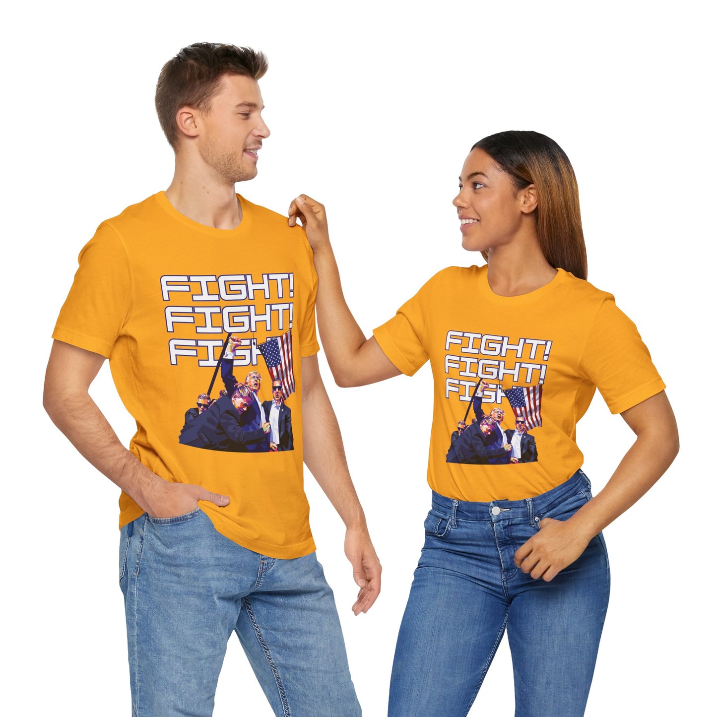 Trump Defiance FIGHT! FIGHT! FIGHT! I - Unisex T-Shirt