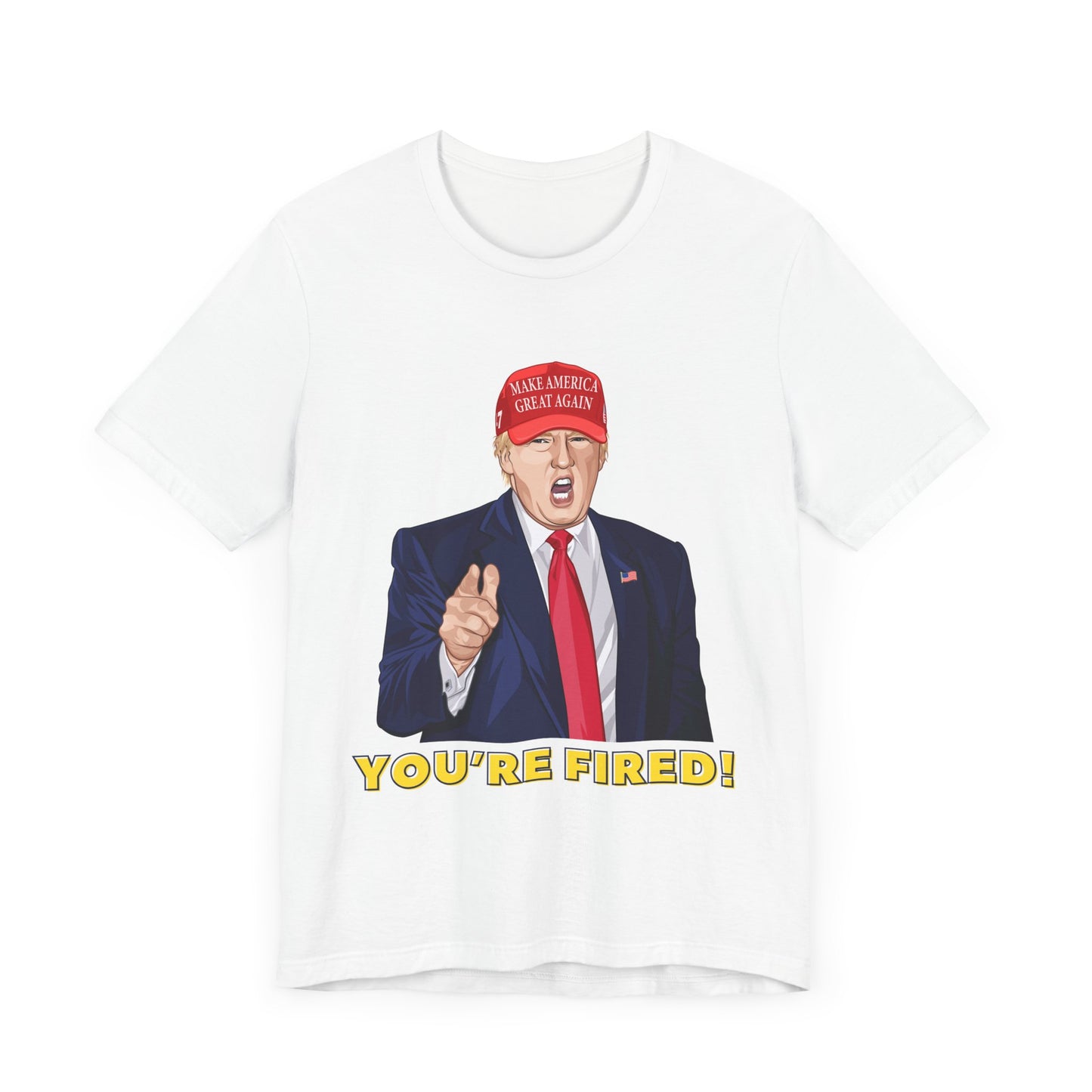 Trump "YOU'RE FIRED!" Cartoon Art V - Unisex T-Shirt