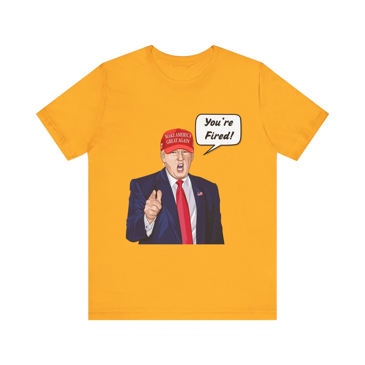 Trump "YOU'RE FIRED!" Cartoon Art I - Unisex T-Shirt