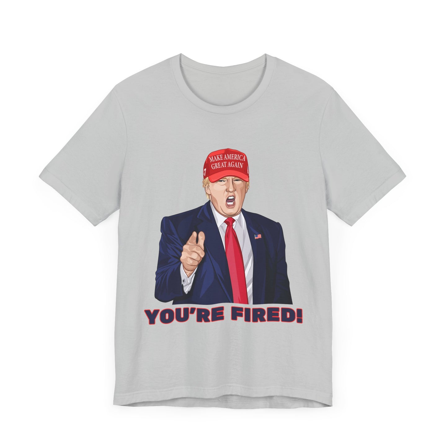 Trump "YOU'RE FIRED!" Cartoon Art VII - Unisex T-Shirt