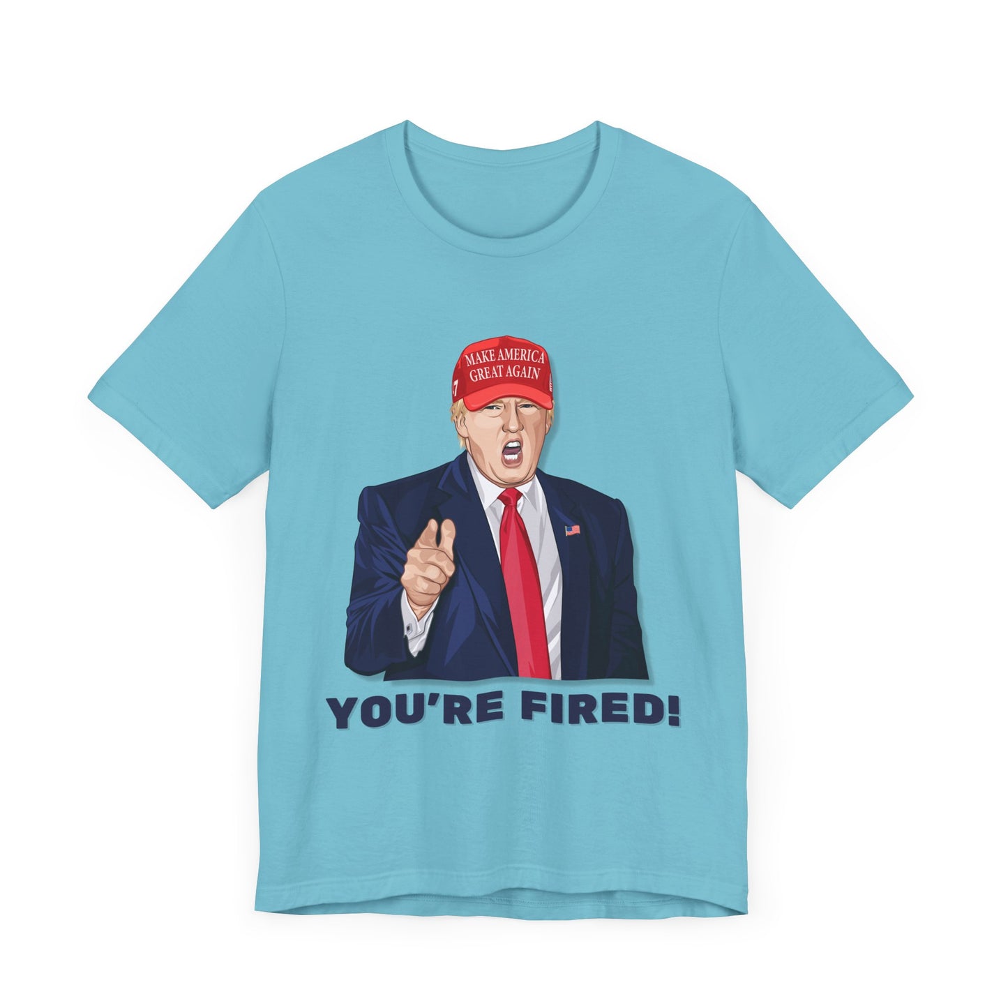 Trump "YOU'RE FIRED!" Cartoon Art VI - Unisex T-Shirt