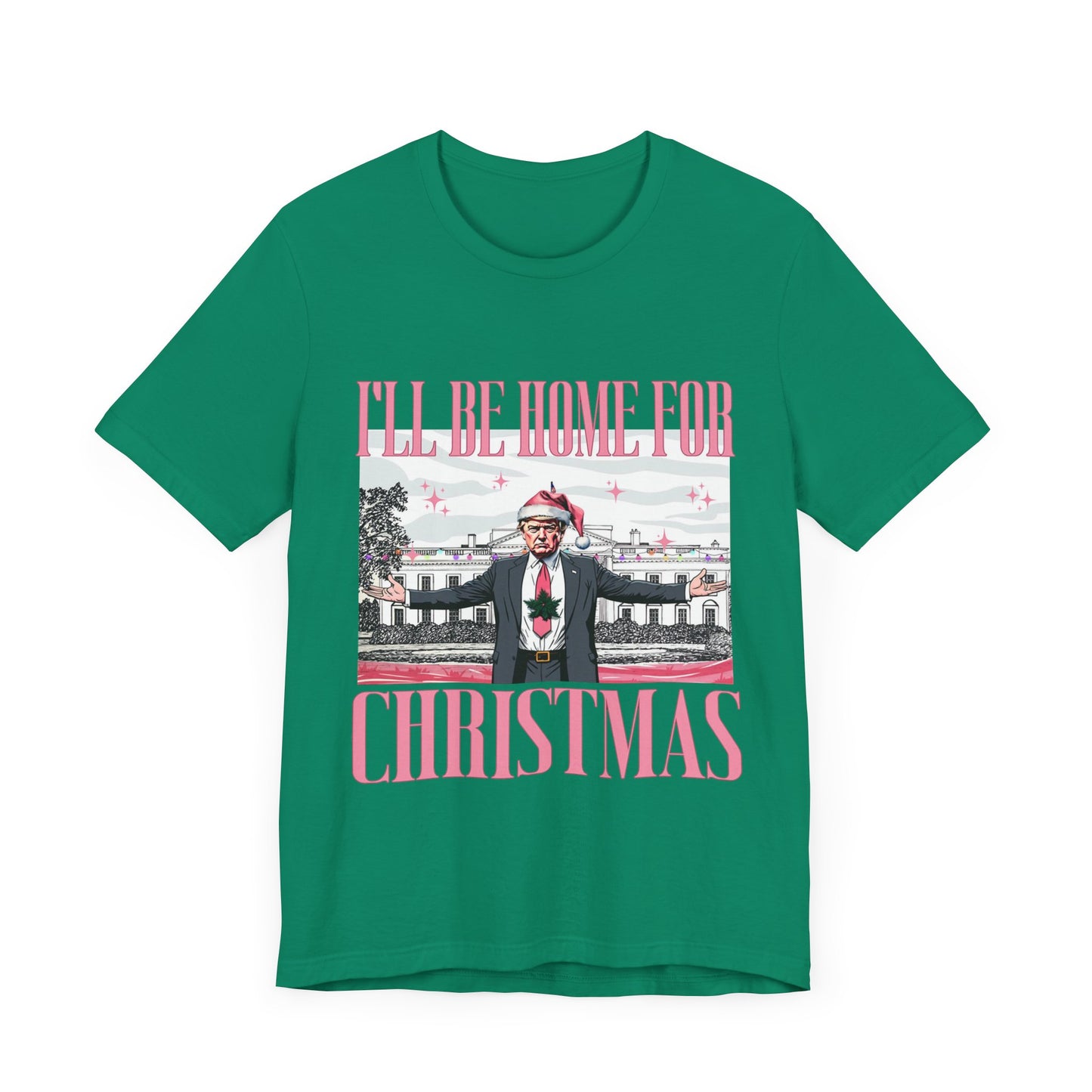 Trump I'll Be Home for Christmas II - Unisex T-Shirt