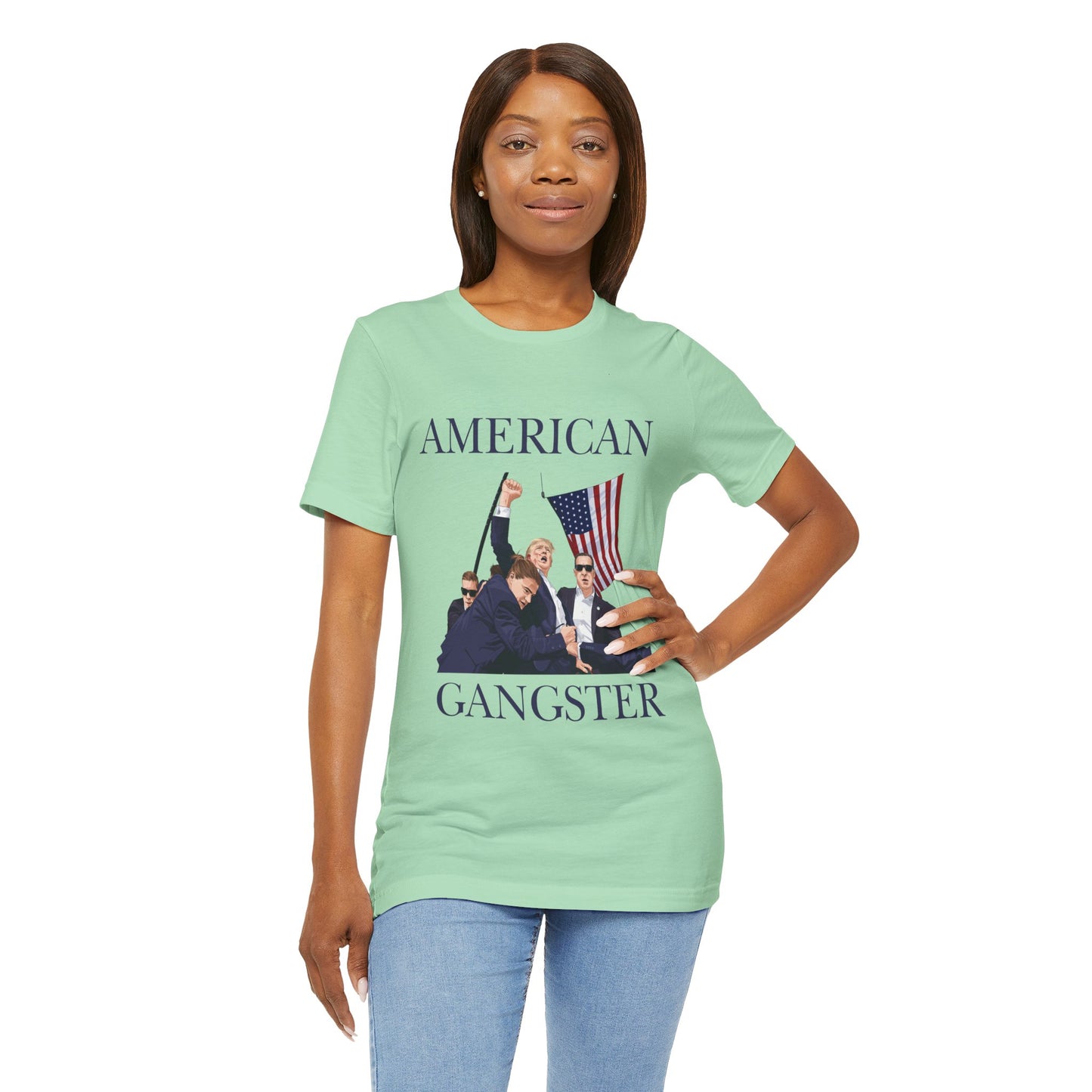 Trump Defiance American Gangster - Unisex T-Shirt