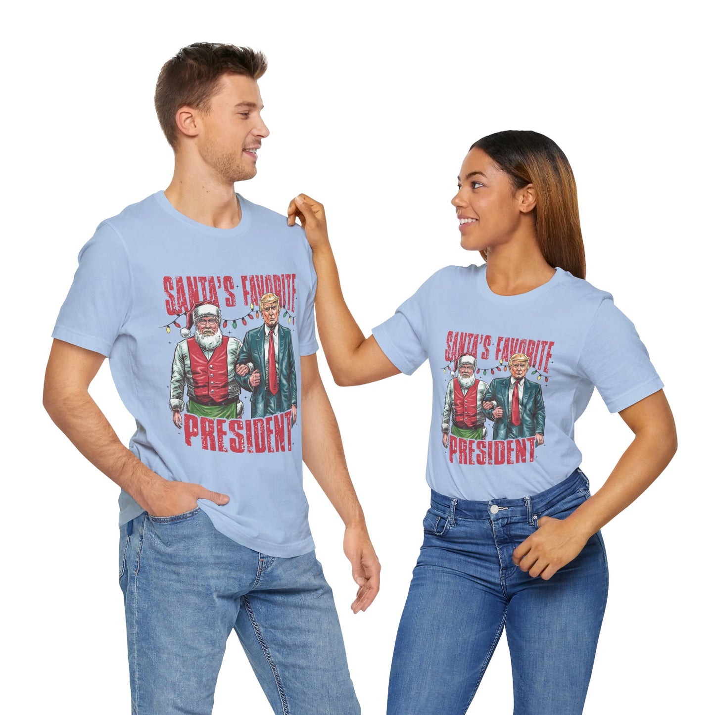 Trump Santa's Favorite President - Unisex T-Shirt