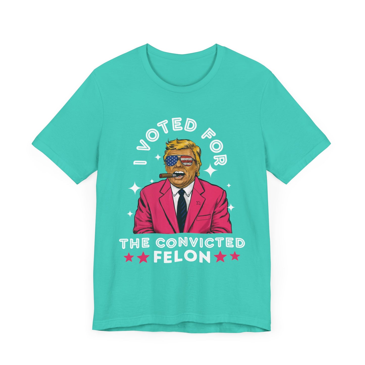 Trump I VOTED FOR THE CONVICTED FELON - Unisex T-Shirt