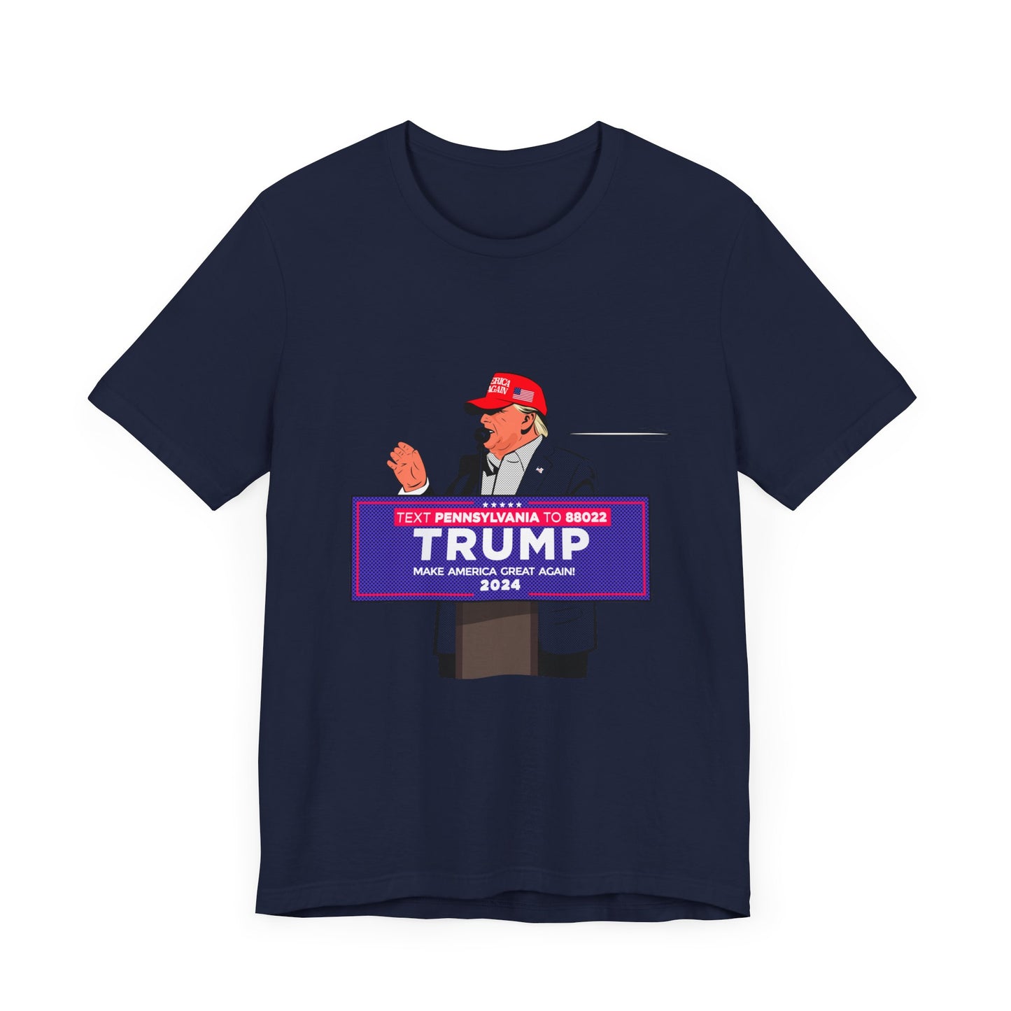 Trump Defiance Bullet Dodger [Pop Art] - Unisex T-Shirt