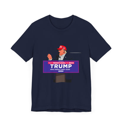 Trump Defiance Bullet Dodger [Pop Art] - Unisex T-Shirt