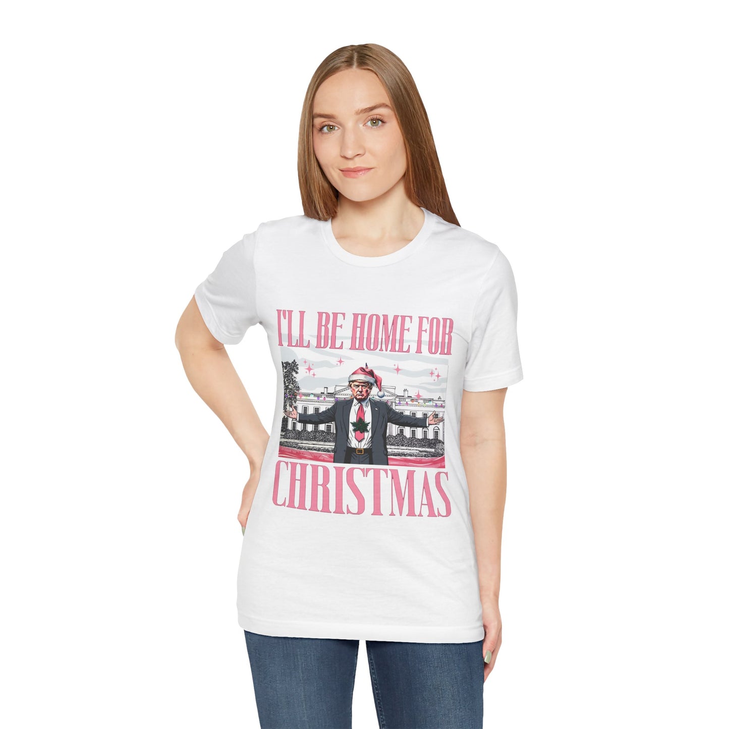 Trump I'll Be Home for Christmas II - Unisex T-Shirt