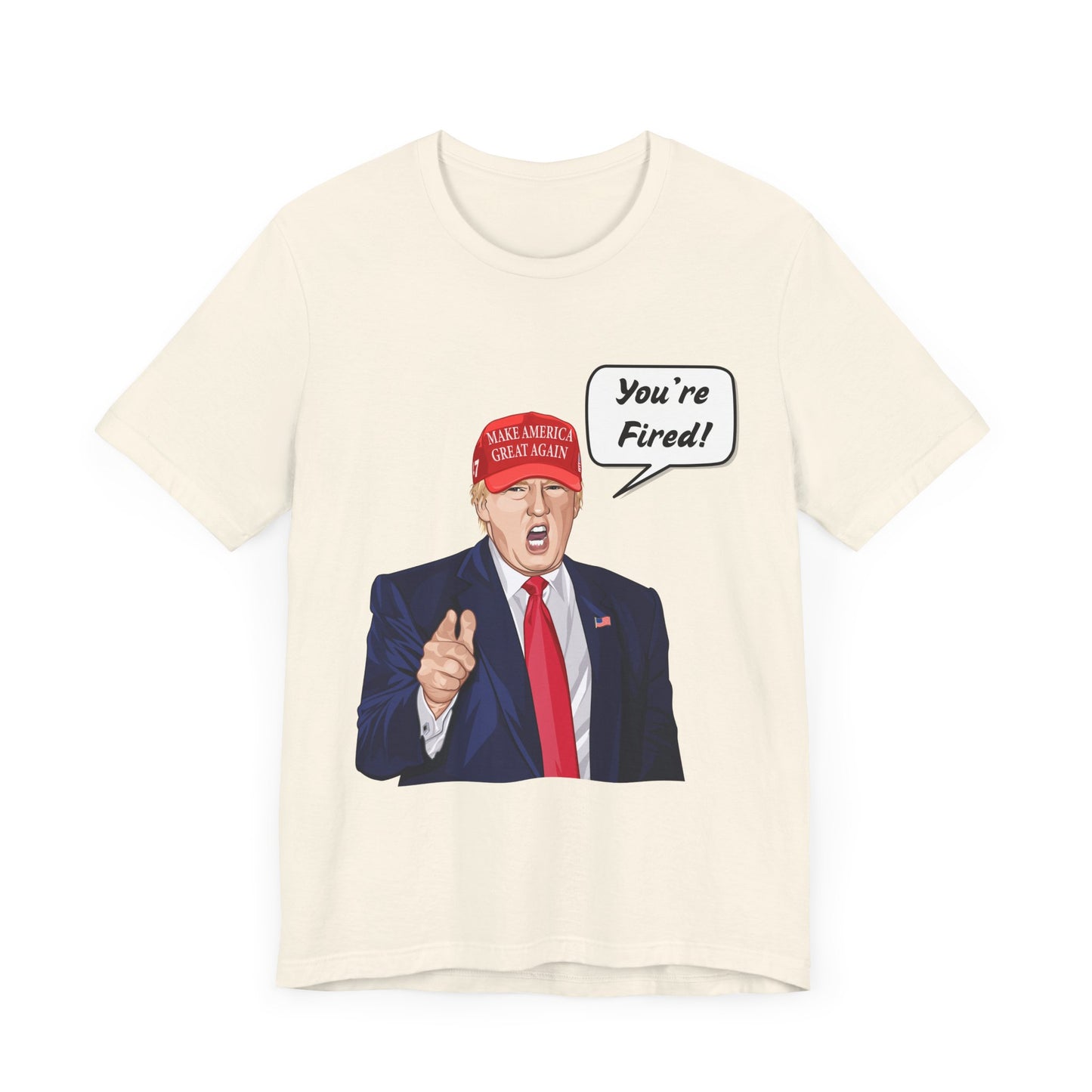 Trump "YOU'RE FIRED!" Cartoon Art I - Unisex T-Shirt