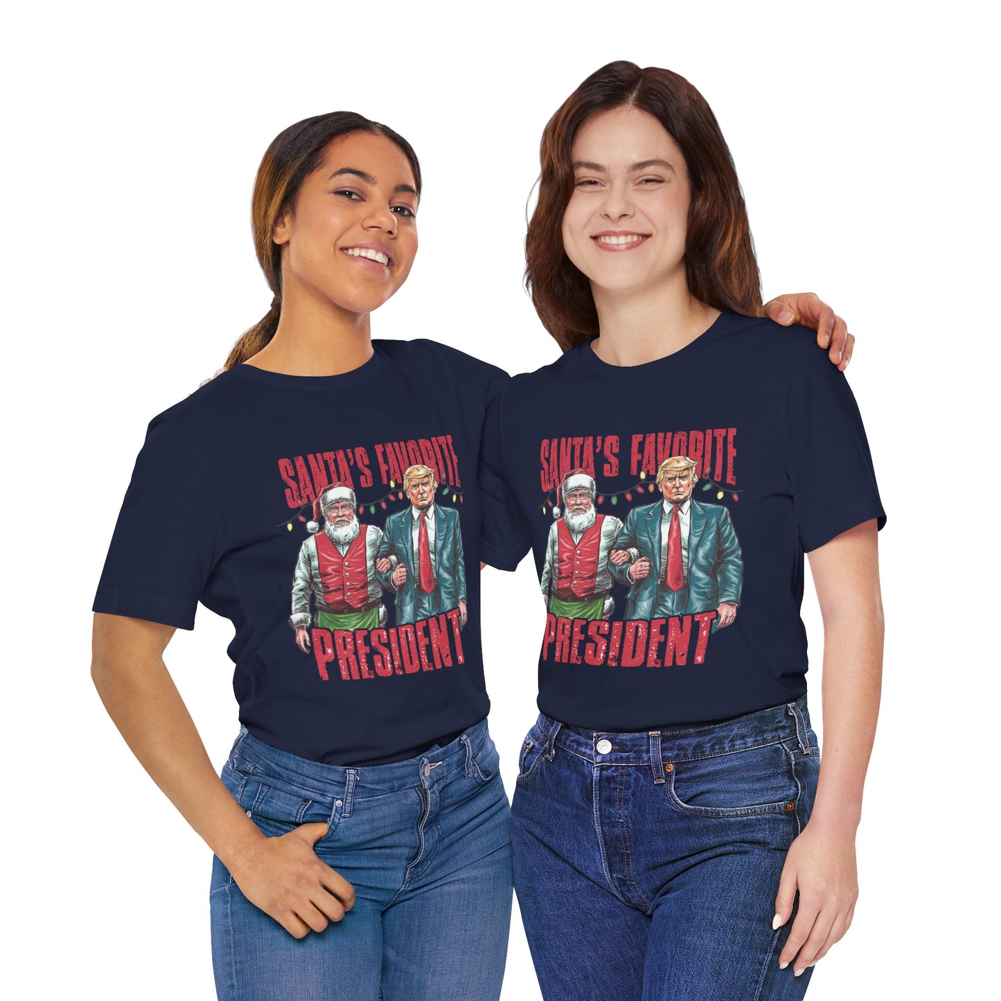 Trump Santa's Favorite President - Unisex T-Shirt