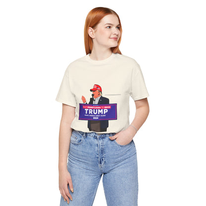 Trump Defiance Bullet Dodger [Pop Art] - Unisex T-Shirt