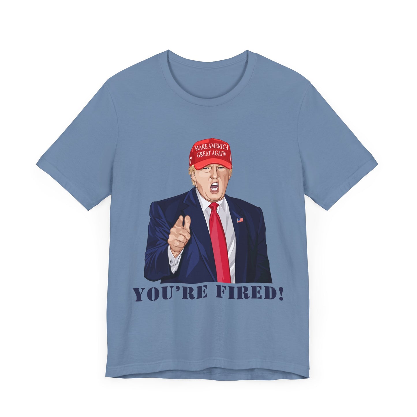 Trump "YOU'RE FIRED!" Cartoon Art II - Unisex T-Shirt