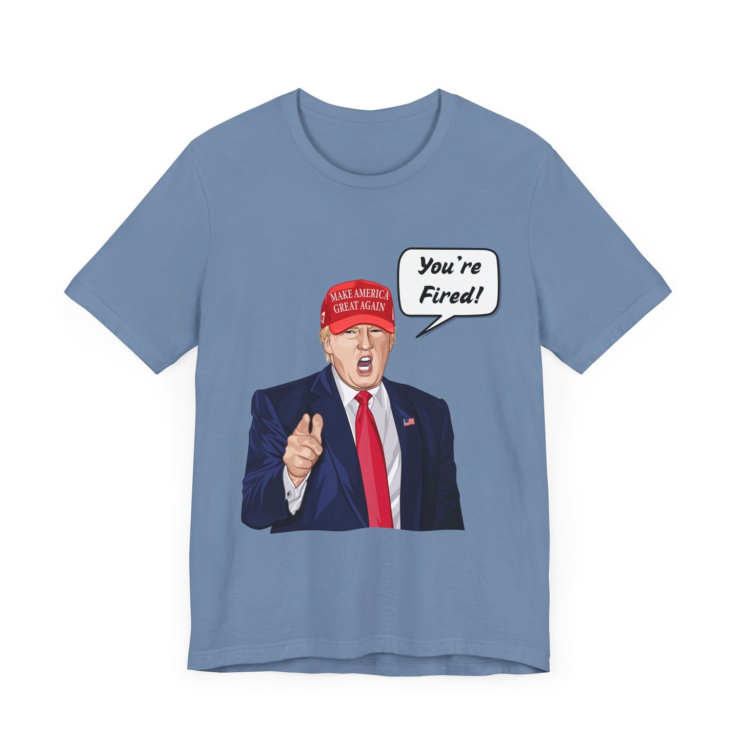 Trump "YOU'RE FIRED!" Cartoon Art I - Unisex T-Shirt