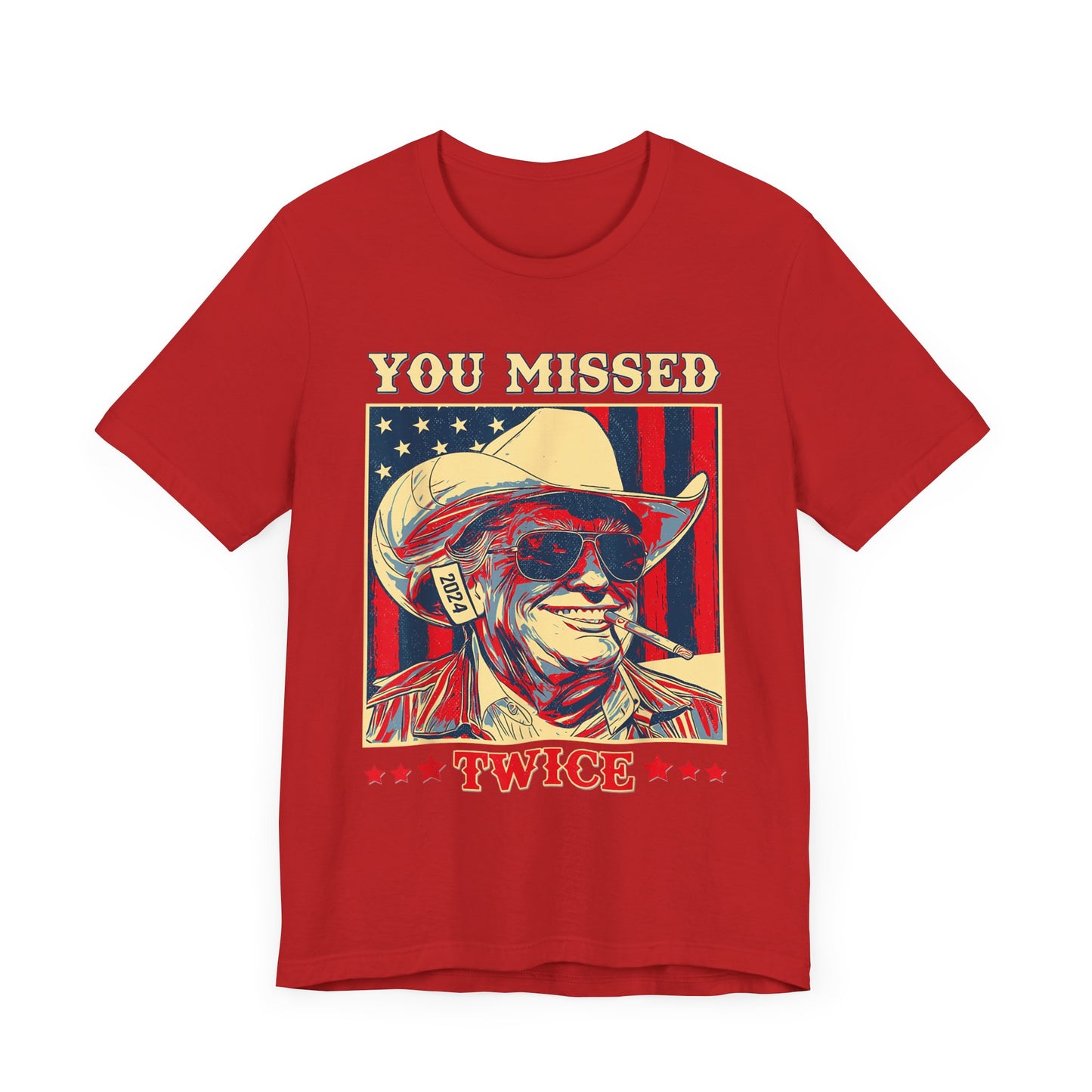 Trump You Missed Twice - Unisex T-Shirt