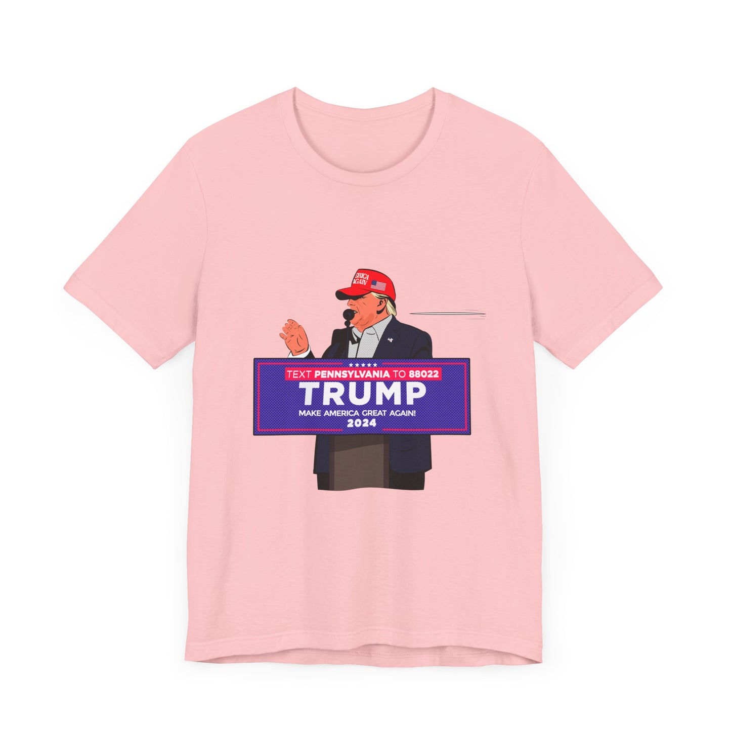 Trump Defiance Bullet Dodger [Pop Art] - Unisex T-Shirt