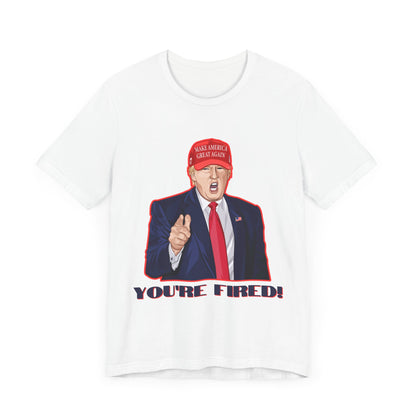 Trump "YOU'RE FIRED!" Cartoon Art III - Unisex T-Shirt