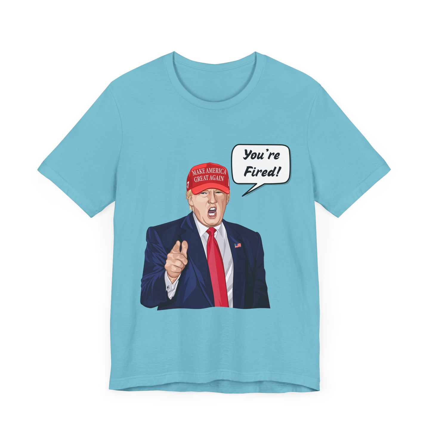 Trump "YOU'RE FIRED!" Cartoon Art I - Unisex T-Shirt