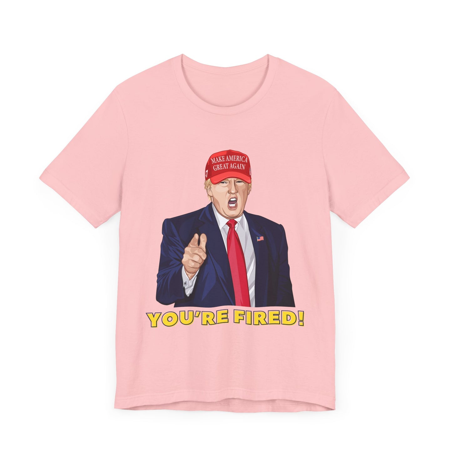 Trump "YOU'RE FIRED!" Cartoon Art V - Unisex T-Shirt