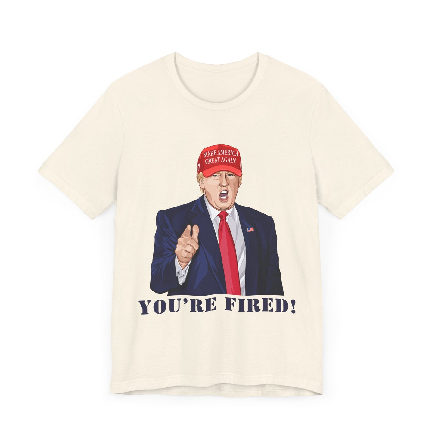 Trump "YOU'RE FIRED!" Cartoon Art II - Unisex T-Shirt