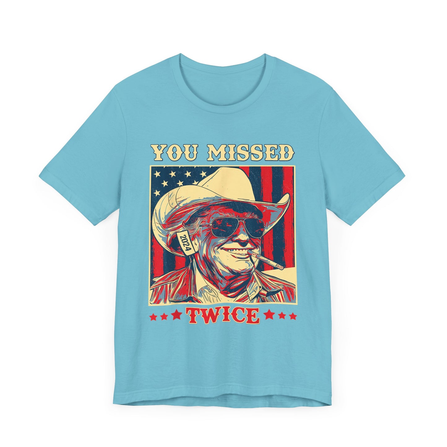 Trump You Missed Twice - Unisex T-Shirt