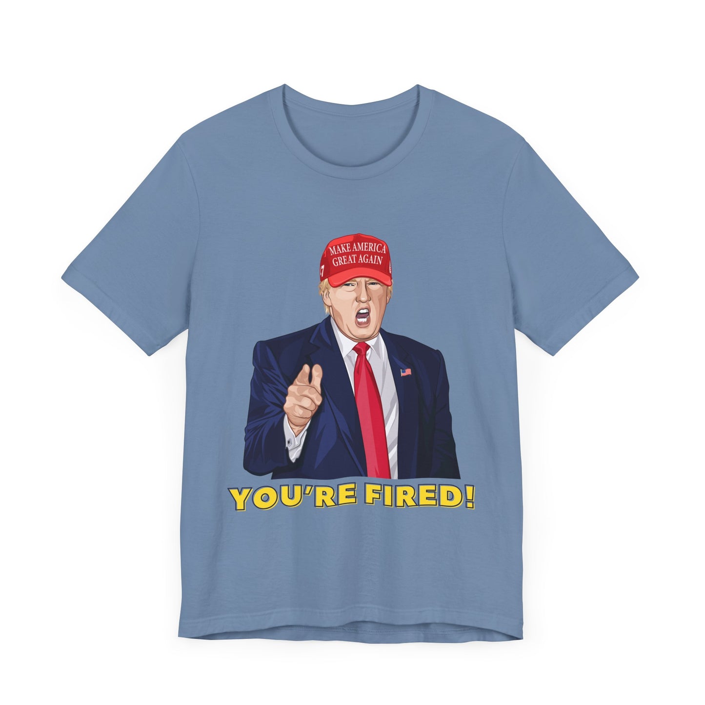 Trump "YOU'RE FIRED!" Cartoon Art V - Unisex T-Shirt