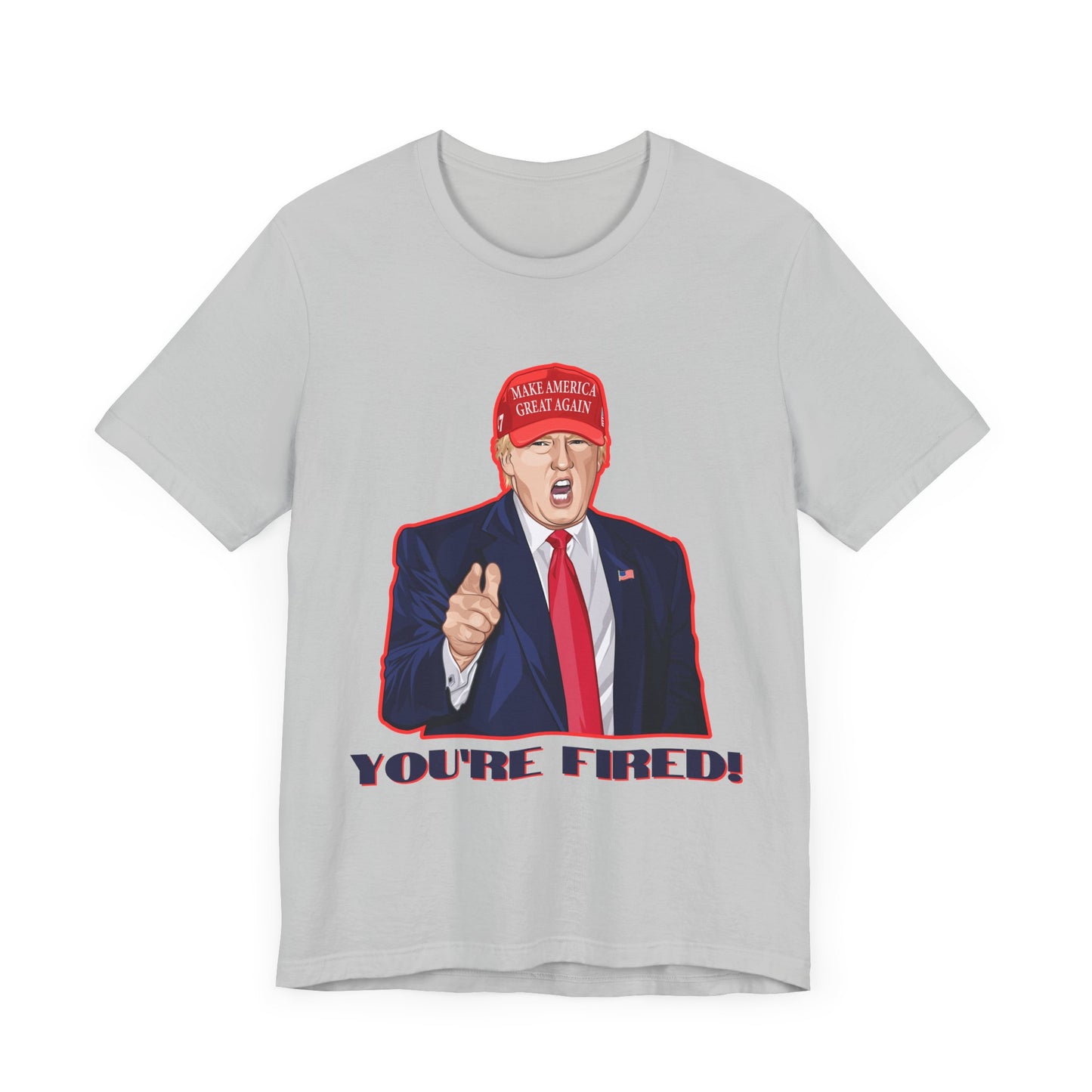 Trump "YOU'RE FIRED!" Cartoon Art III - Unisex T-Shirt