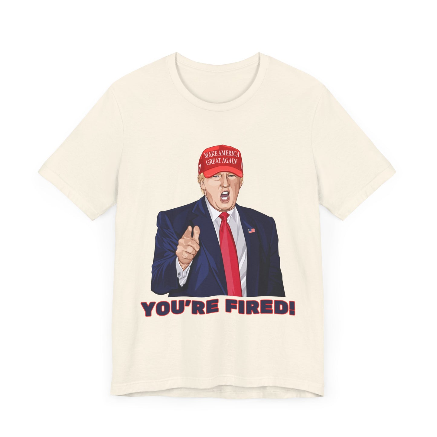 Trump "YOU'RE FIRED!" Cartoon Art VII - Unisex T-Shirt