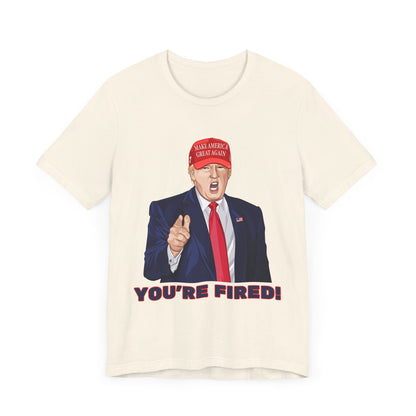 Trump "YOU'RE FIRED!" Cartoon Art VII - Unisex T-Shirt