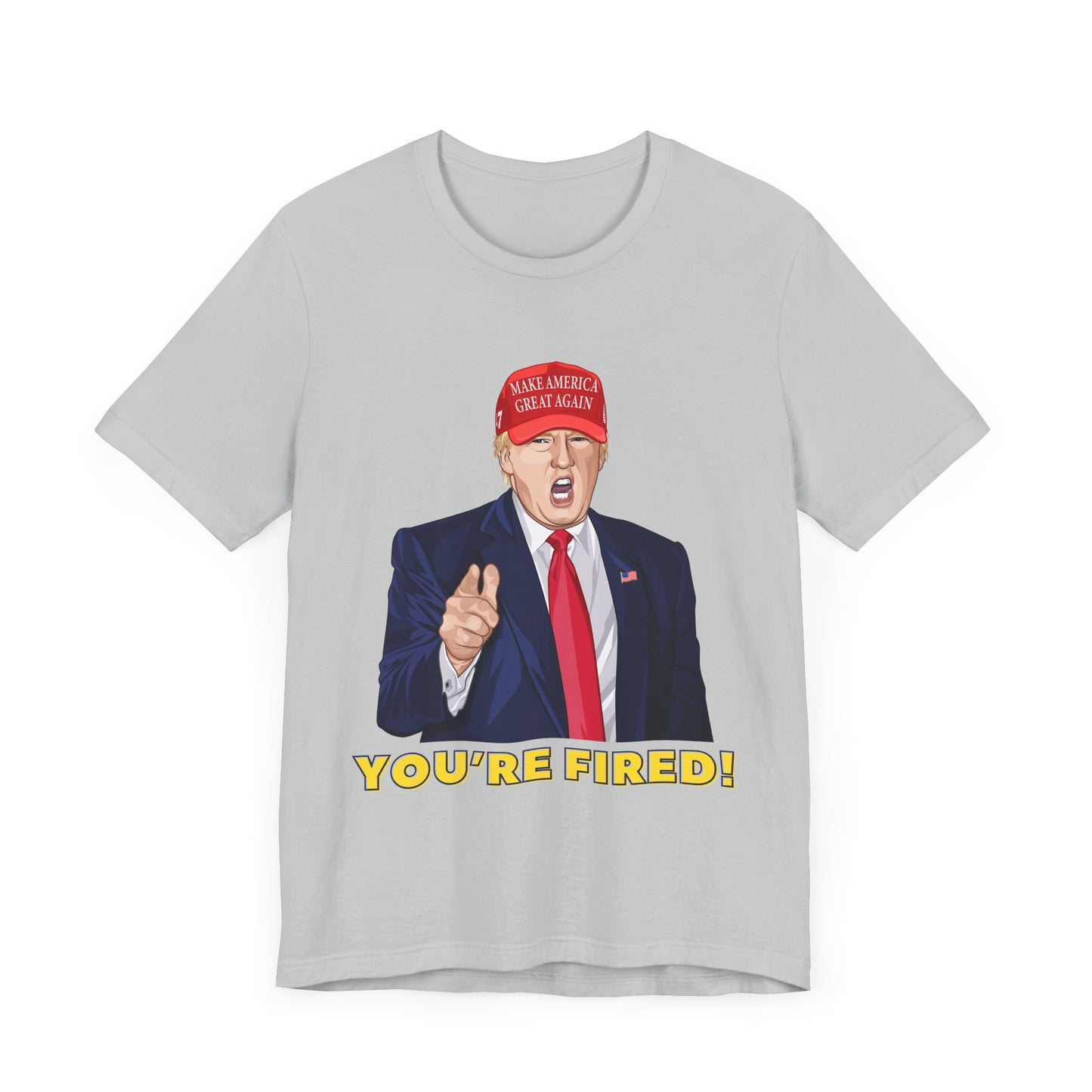 Trump "YOU'RE FIRED!" Cartoon Art V - Unisex T-Shirt