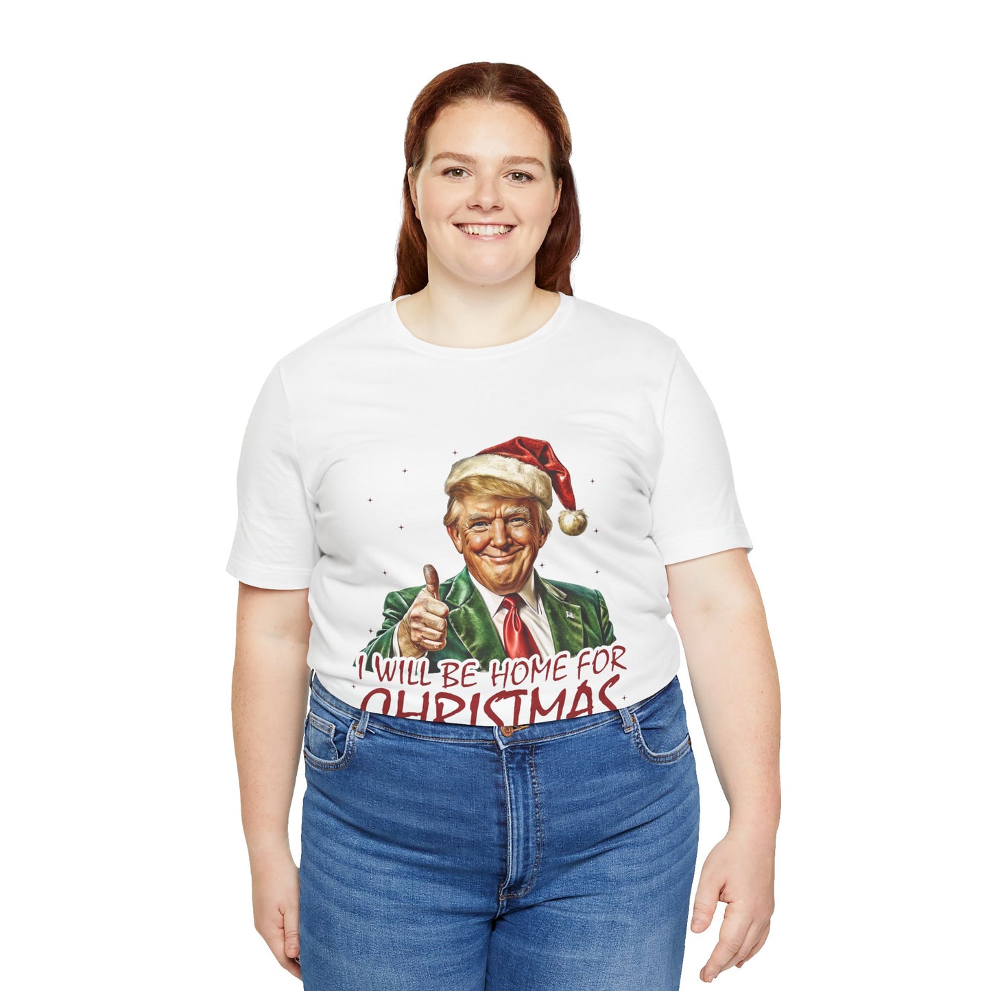 Trump I Will Be Home for Christmas - Unisex T-Shirt