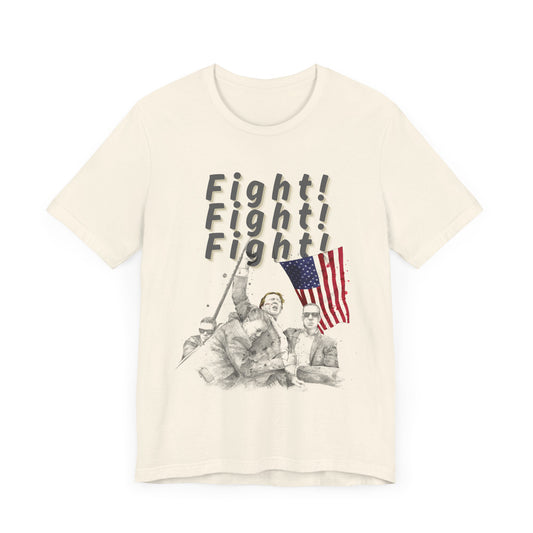 Trump Defiance Fight! Fight! Fight! - Unisex T-Shirt