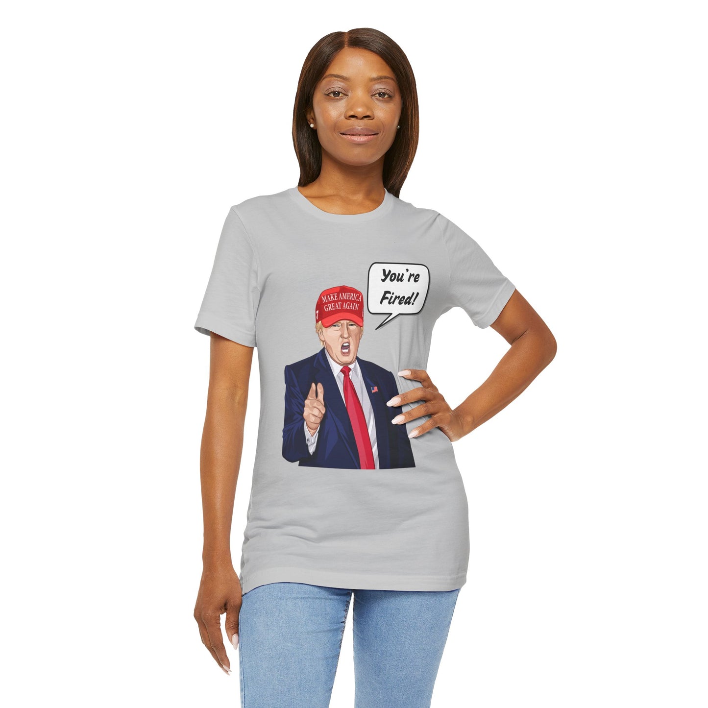 Trump "YOU'RE FIRED!" Cartoon Art I - Unisex T-Shirt