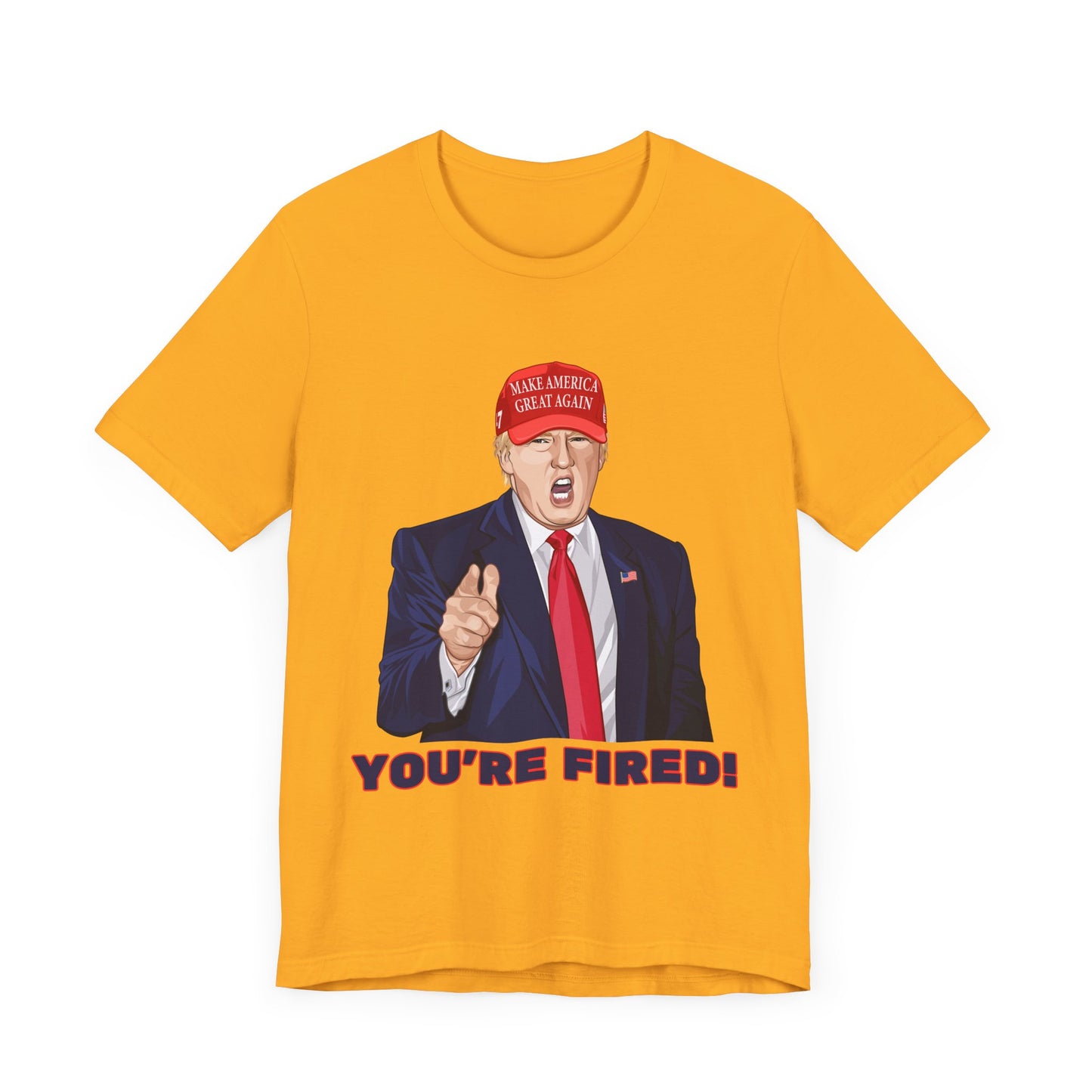 Trump "YOU'RE FIRED!" Cartoon Art VII - Unisex T-Shirt