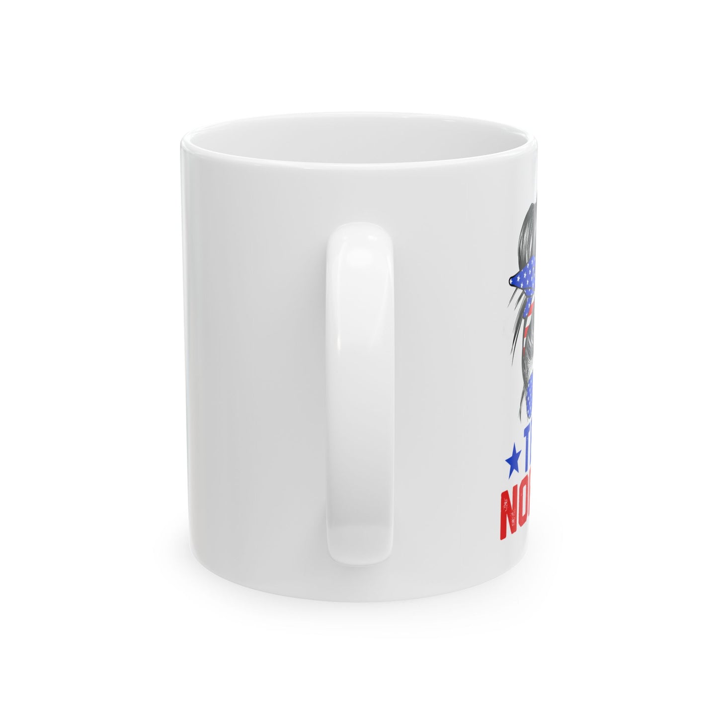 TEAM NORMAL - Ceramic Mug (White, 11oz)