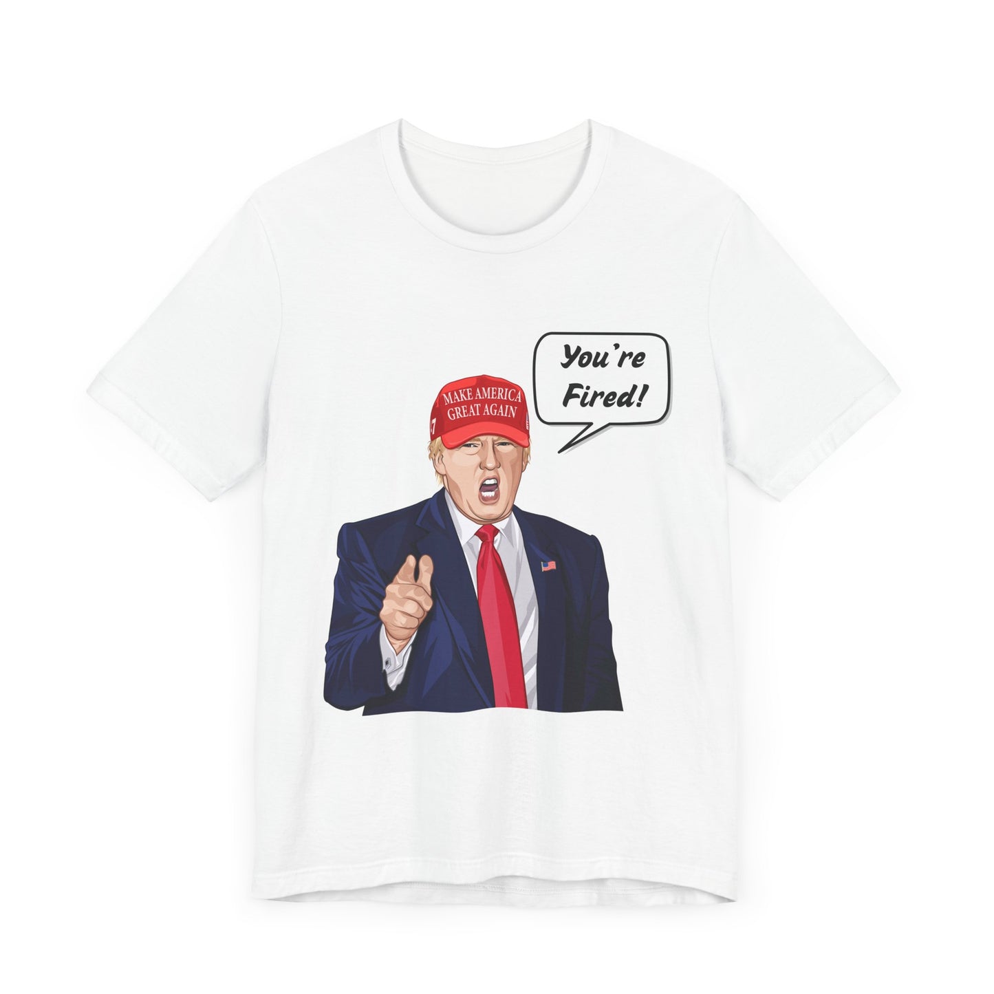 Trump "YOU'RE FIRED!" Cartoon Art I - Unisex T-Shirt