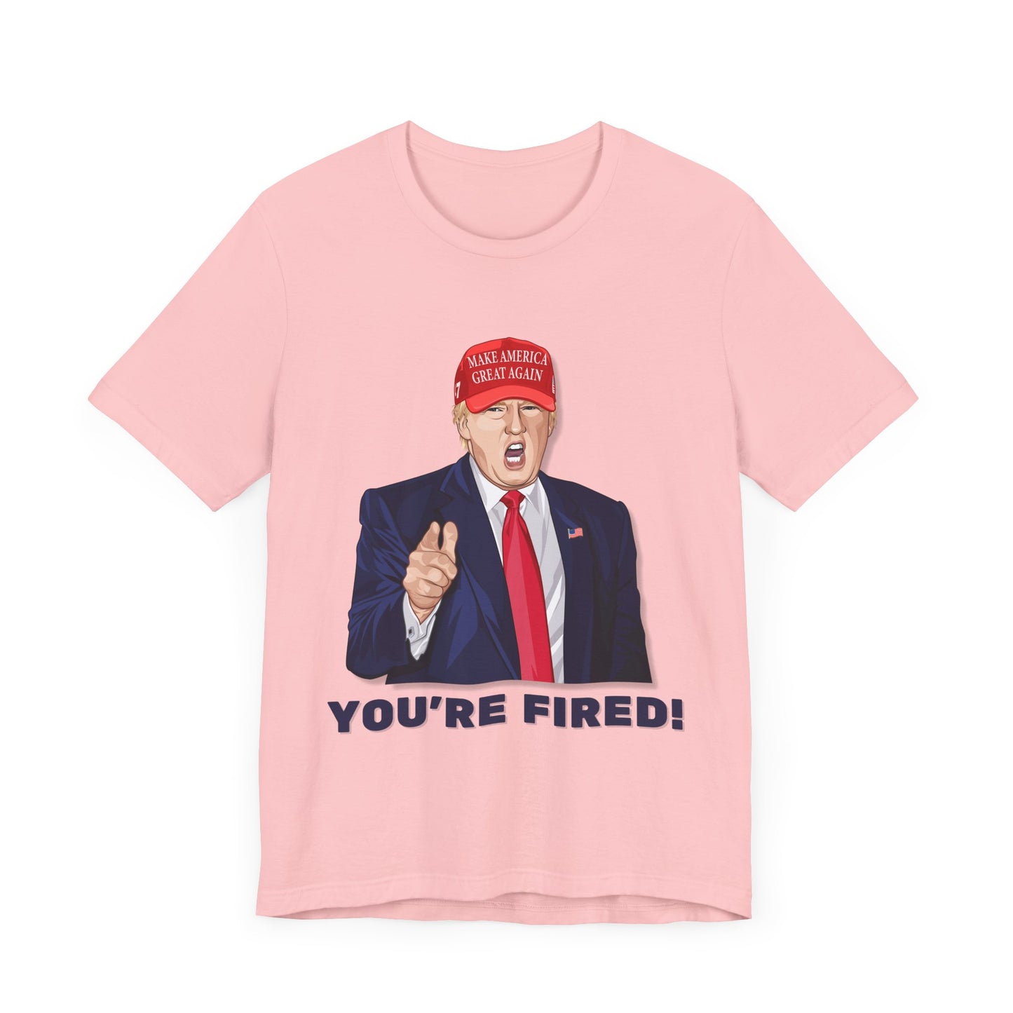 Trump "YOU'RE FIRED!" Cartoon Art VI - Unisex T-Shirt