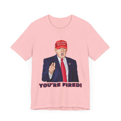 Trump "YOU'RE FIRED!" Cartoon Art VII - Unisex T-Shirt