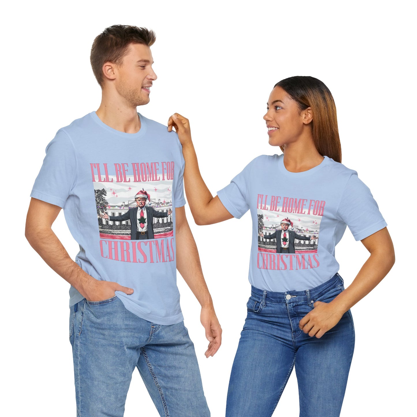 Trump I'll Be Home for Christmas II - Unisex T-Shirt