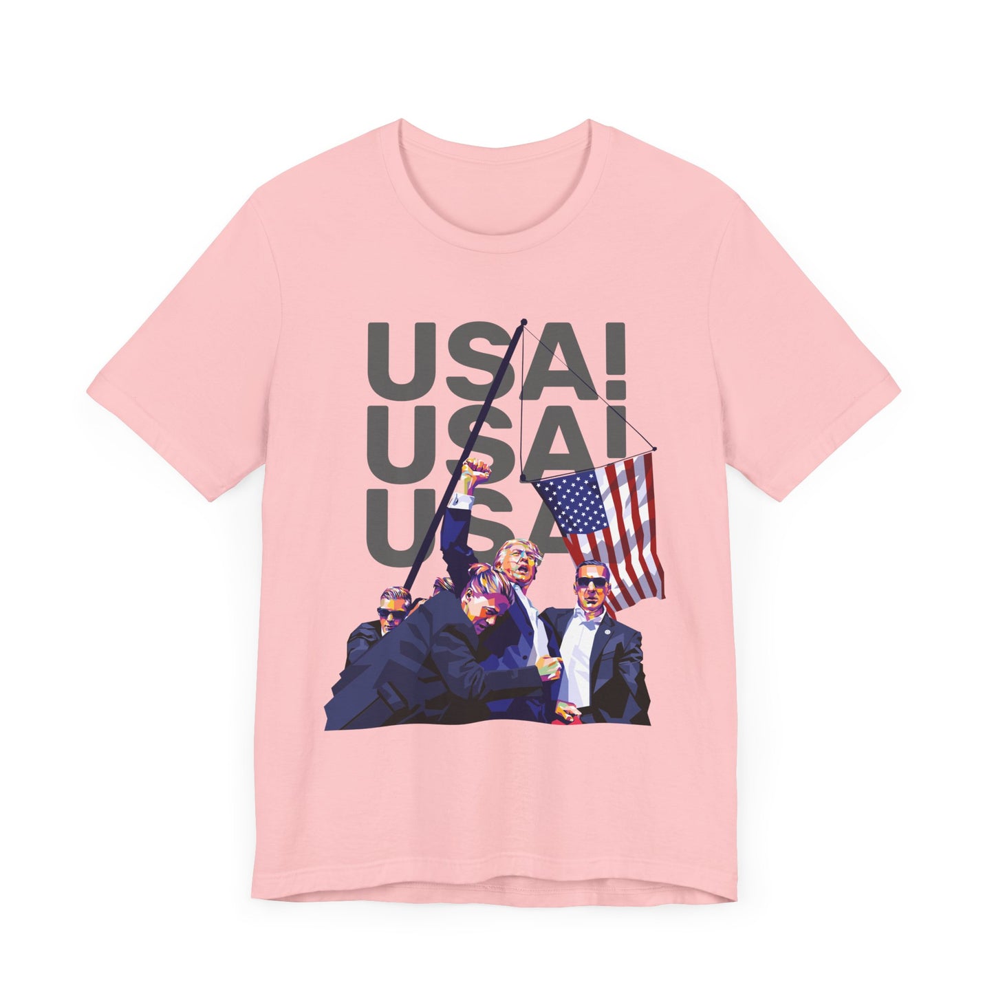 Trump Defiance USA! USA! USA! II - Unisex T-Shirt